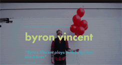 Desktop Screenshot of byronvincent.com